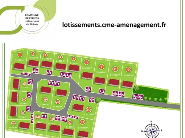 Terrain à bâtir Vente Périers   35400€