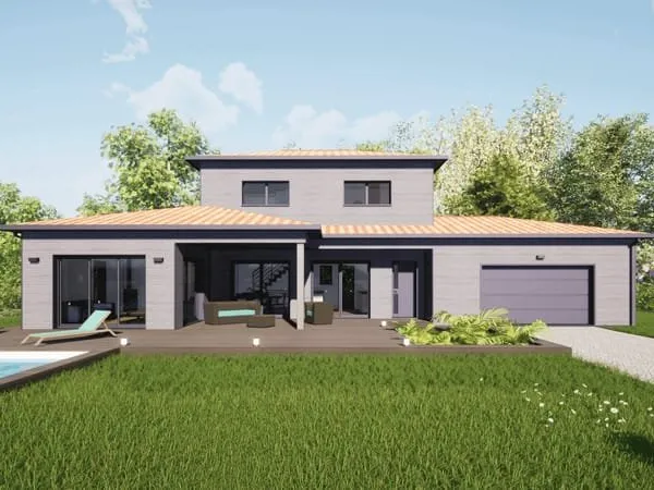 Maison bois sur mesure avec son terrain à Nozay à Nozay