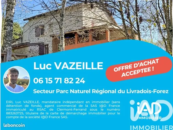 Propriété 6 pièces 165 m²