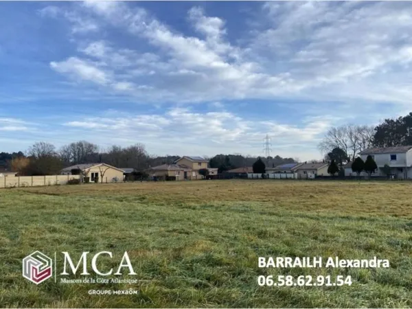 Terrain 630 m²