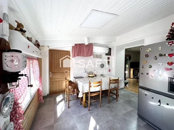 Maison 2 chambres avec jardin