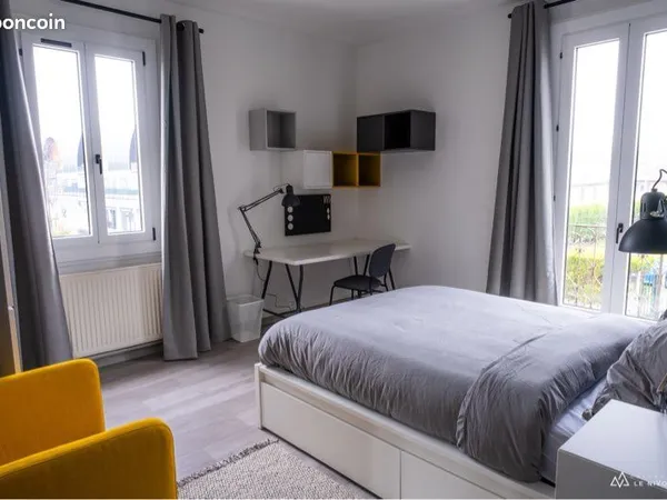 Chambre dans colocation meublée