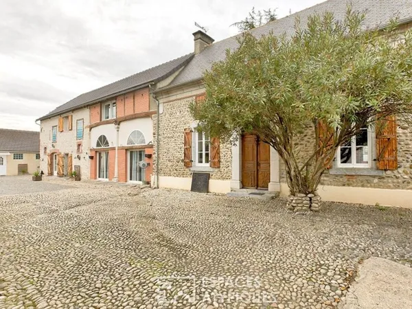 Authentique Bigourdane et sa grange réhabilitée