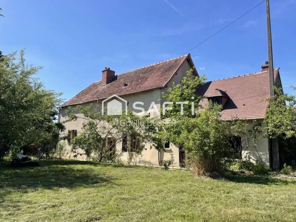 Charme, calme et authenticité pour cette maison de vacances en Bourbonnais.