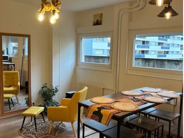 ✨ À LOUER - Superbe F3 meublé clé en main au coeur de Mulhouse (68100) ✨