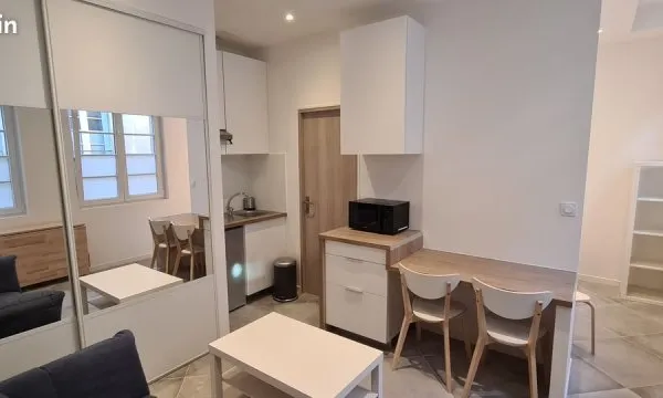STUDIO climatise intramuros refait a neuf SECTEUR CARNOT