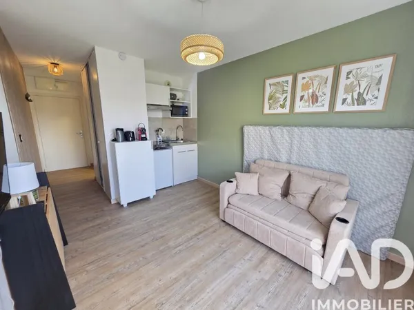 Studio 1 pièce 19 m²