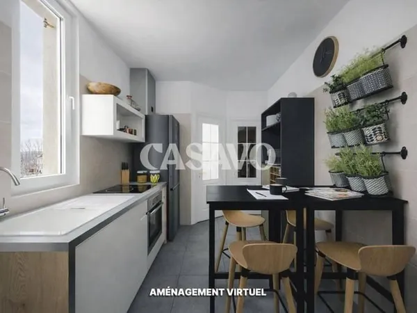 Appartement 3 pièces 38 m²
