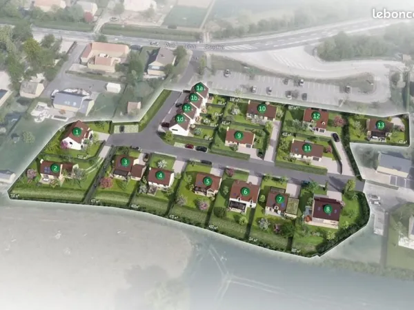 Terrain 471 m² Saint Folquin