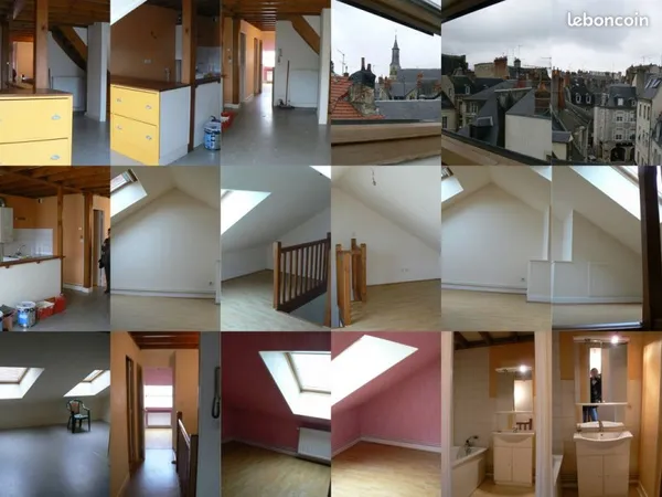 F3 duplex meublé et équipé