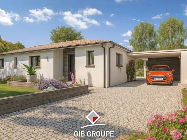 Superbe villa RE2020 90m² sur terrain plat