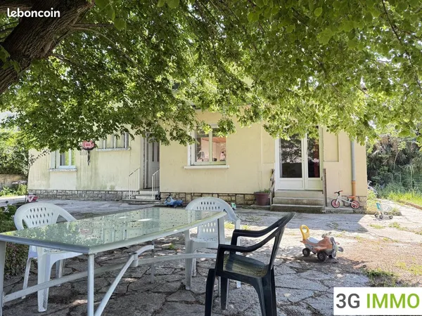 Vente | Maison T5 | 5p | 3ch | 76.22 m² | Ganges | Terrasse · Jardin