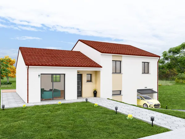 Maison neuve à construire