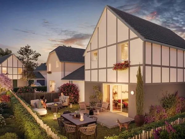 Nouveau domaine de maisons à Hauteville-sur-Mer