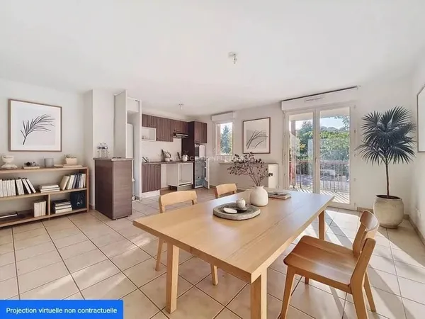 Appartement 3 pièces 61 m²