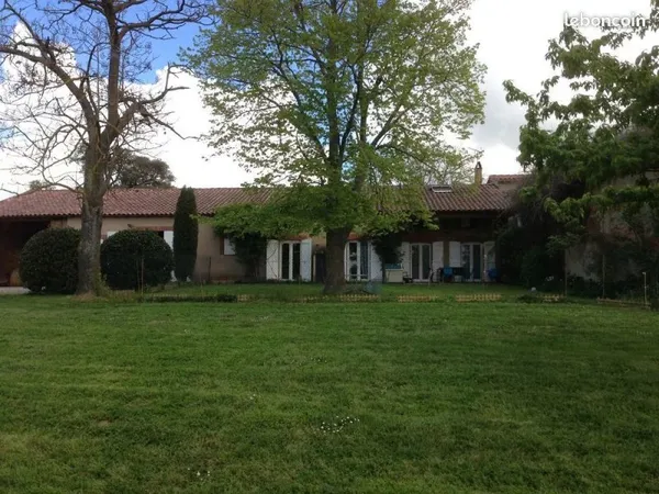 Toulouse 31 Balma Maison T6 160m² + T2 57 m² vue Pyrénées