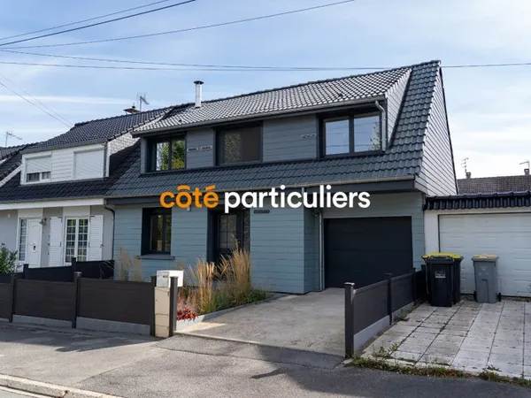 ST-POL-SUR-TERNOISE : MAISON 105m2 3 CHAMBRES ET JARDIN SANS TRAVAUX