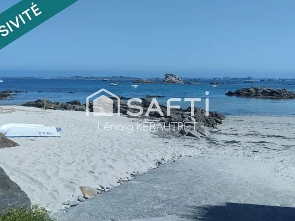 Exclusivité : Bord de mer Bretagne Santec Roscoff