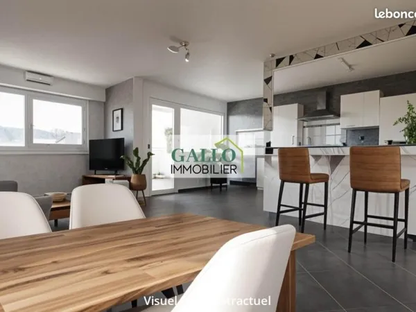 Appartement 2 pièces 56 m²