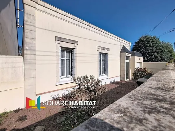 A vendre maison de plain-pied de 59 m², 1 chambre locataire en place.