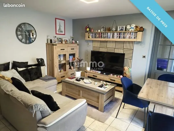 Appartement 2 pièces 46 m²