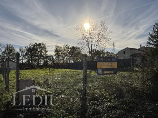 Terrain en individuel 865 m²