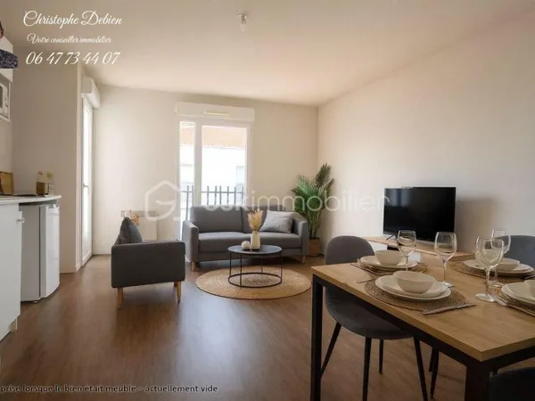 Appartement 2 pièces 49 m²