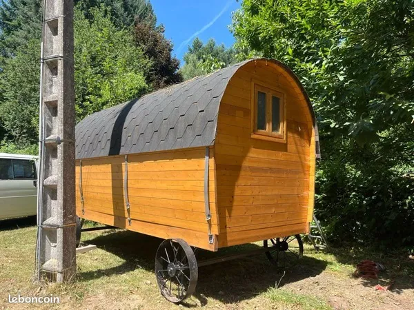 Roulotte logement insolite