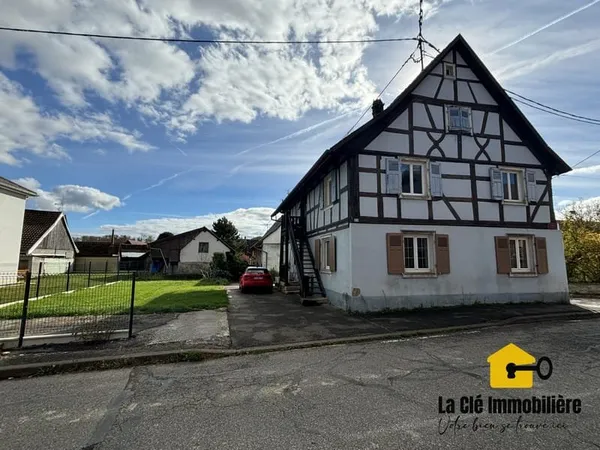 Magnifique duplex F5 3 chambres Dans une maison alsacien