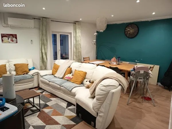 Appartement de type T3 76m2 à louer