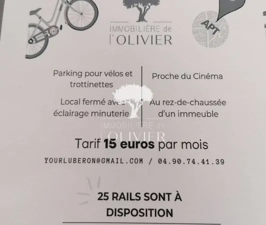 Stationnement Location Apt   15€