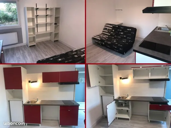 Studio de 17 m² équipé ANGERS