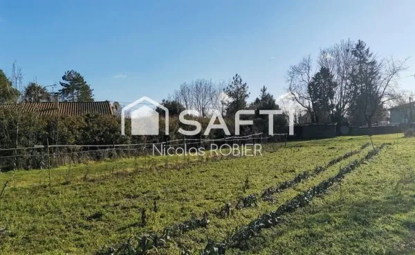 Terrain constructible viabilisé !