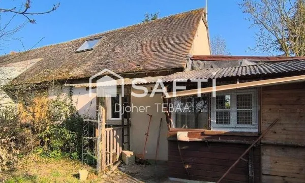 Maison à rénover 100 m² terrain 870 m²