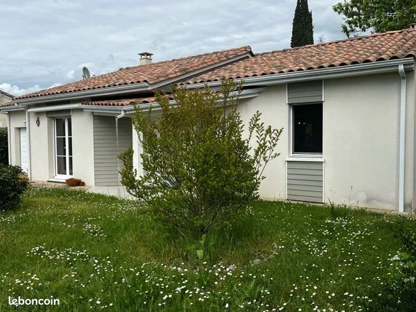Loue maison meublée 3 chambres proche centre Montpon Ménestérol
