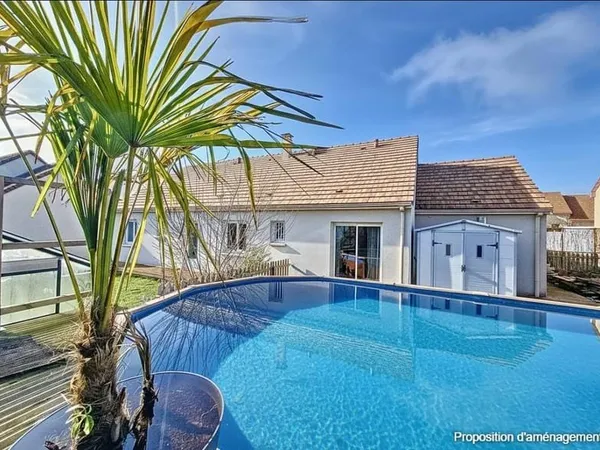 Maison de plain-pied 6 pièces 120 m²