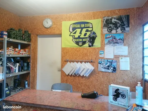 Vend fond de commerce reparation moto et quad