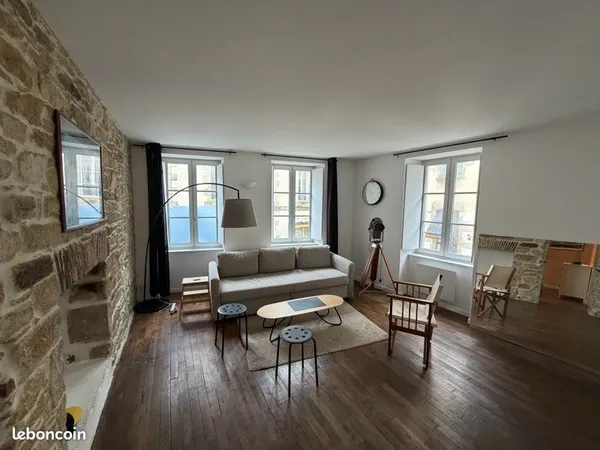 Vends appartement - 61m² - Hyper centre Quimper - Particulier à particulier