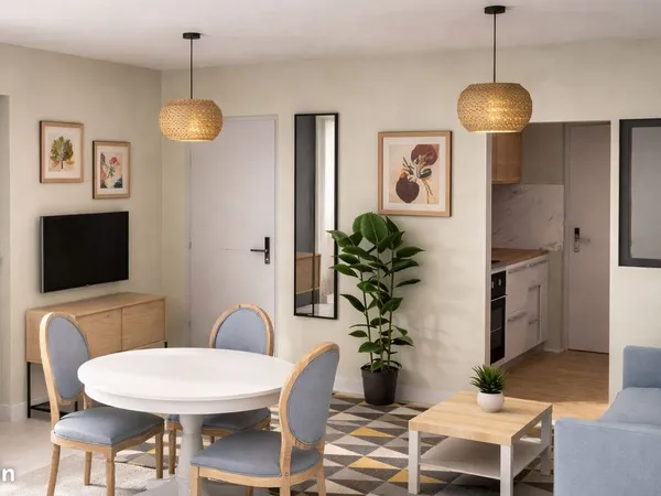 Magnifique T3 rénové de 60 m² - Centre Historique Ecusson