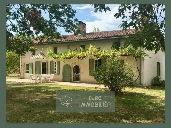 Maison Landaise En Pierre - 5 pièces - 3 chambres - Landes (40)
