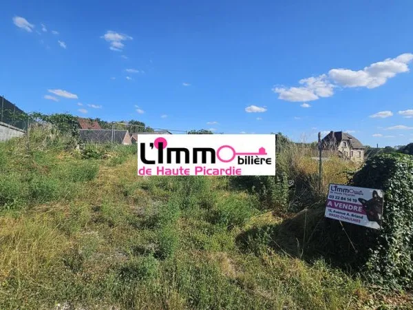 Vente Terrain Constructible 746 m² à Cappy (80340) | Façade 3