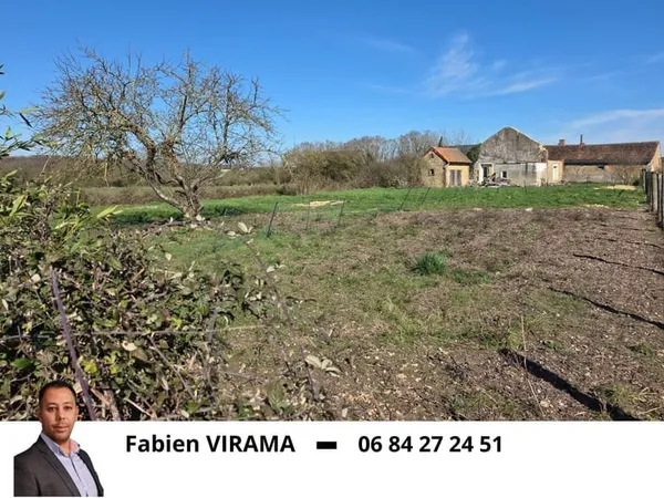 TERRAIN DE 1649 M² AVEC BATI EXISTANT A RECONSTRUIRE