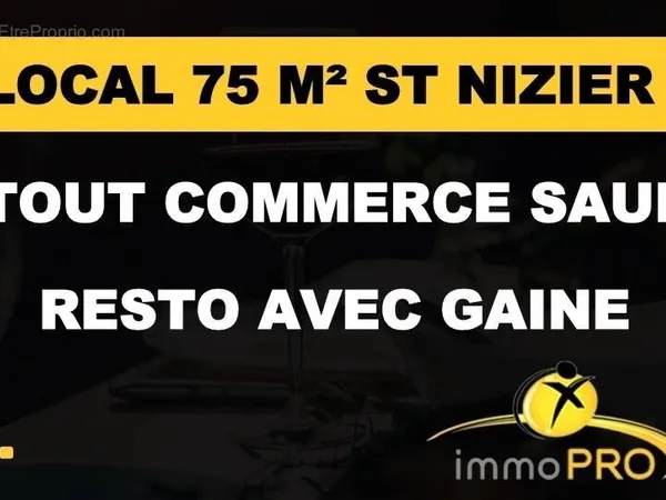 Commerce 75 m²