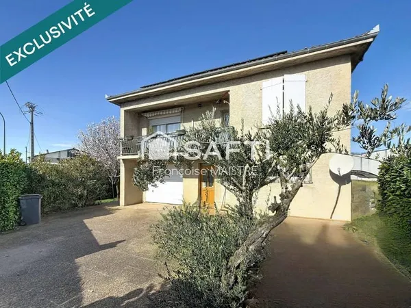 3 chambres, véranda, garage, jardin clos