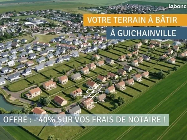 Terrain 605 m² Guichainville