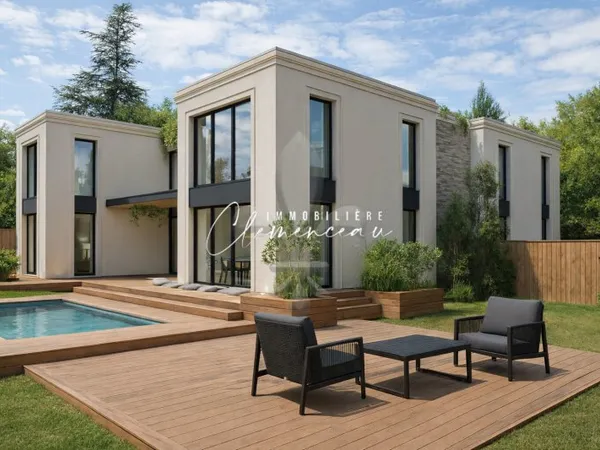Demeure de prestige - Centre Ville - Villennes Sur Seine 300 m2