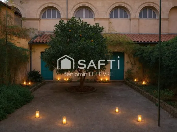 ***SOUS OFFRE***T3 EN RDJ FERMÉ AVEC TERRASSE, COUR ET BÂTI EN FOND DE COUR