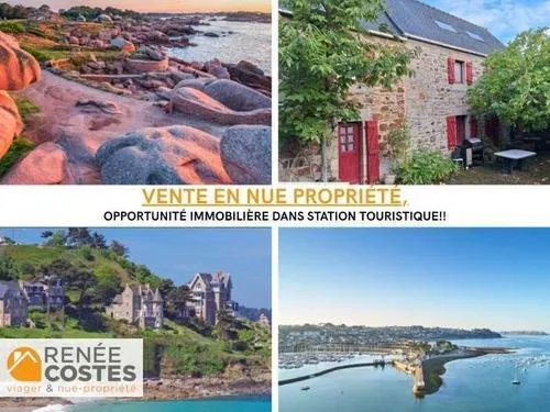 Vente en nue propriété - H77 ans - PERROS GUIREC (22700)