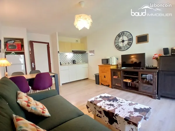 Studio 1 pièce 29 m²