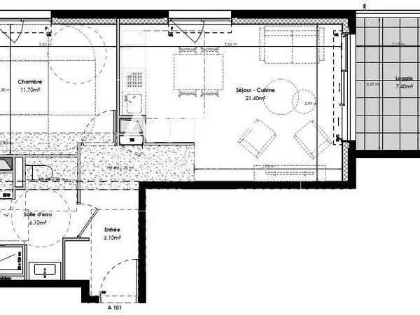 Appartement neuf T2 livré début 2027 proche du centre de S